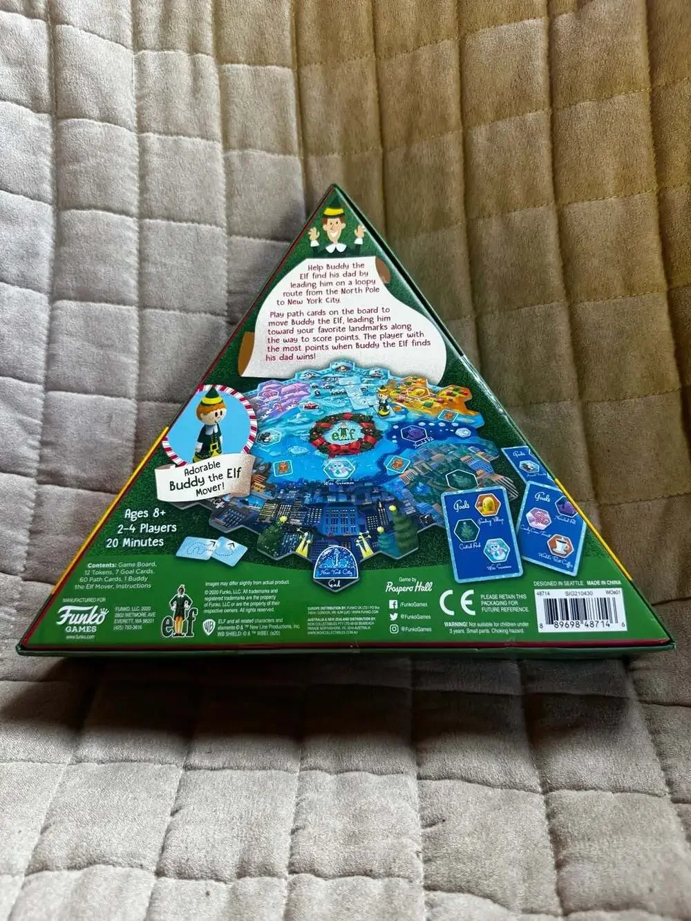 Funko Games Elf Journey from the North Pole Board Game